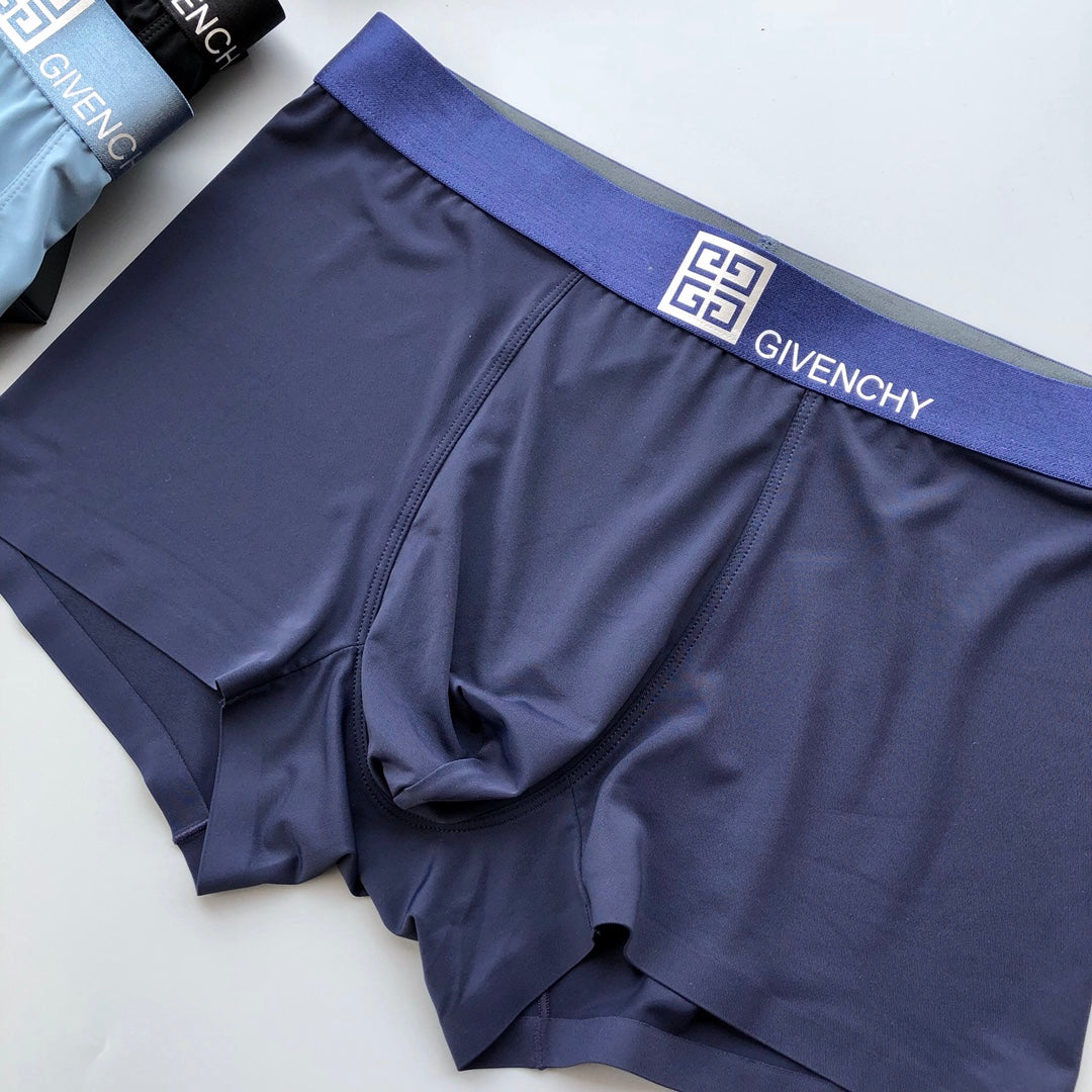Givenchy blue palette emblem waist boxer briefs - view 8
