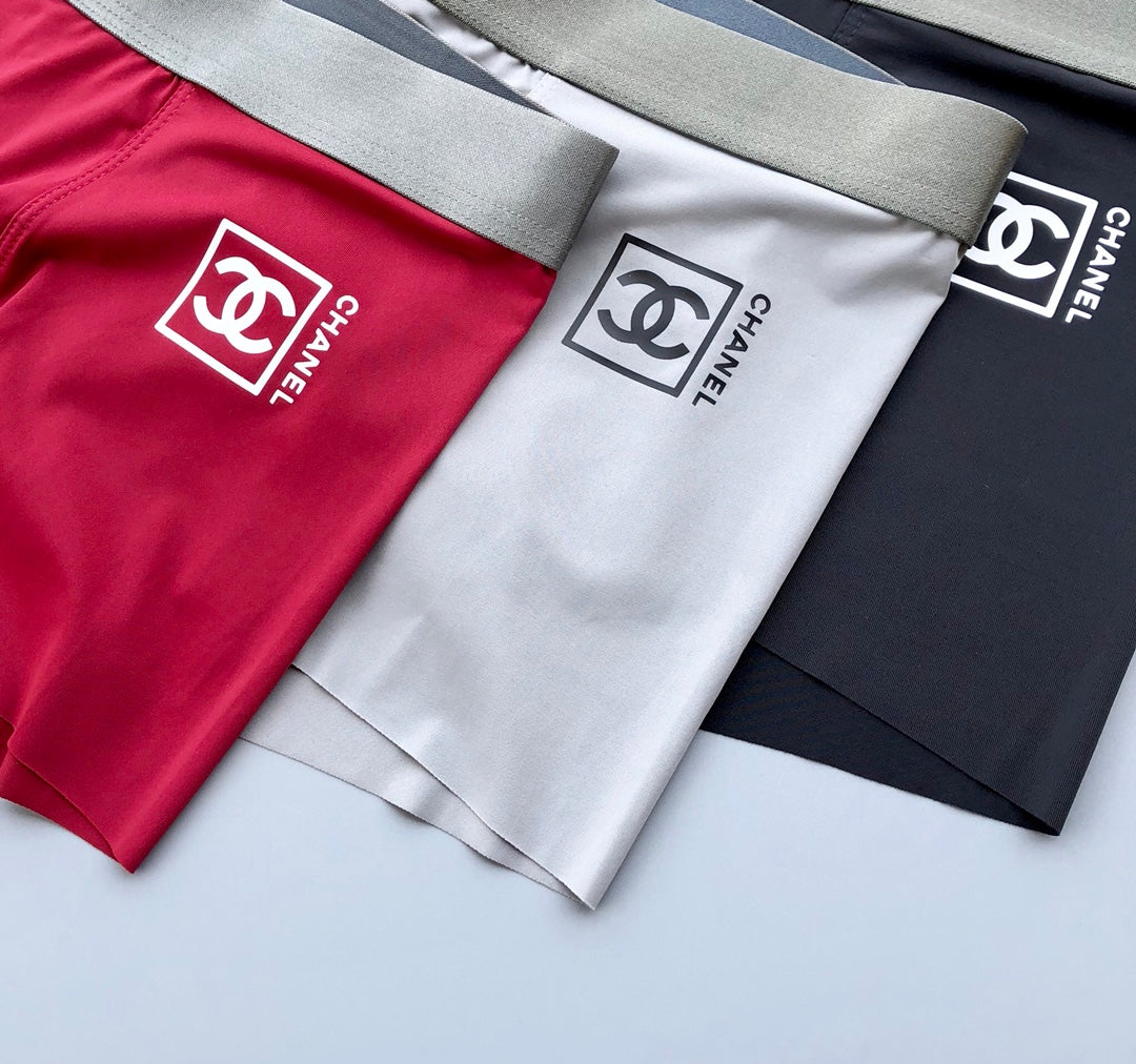 Chanel silver waist color assortment boxer briefs - view 5