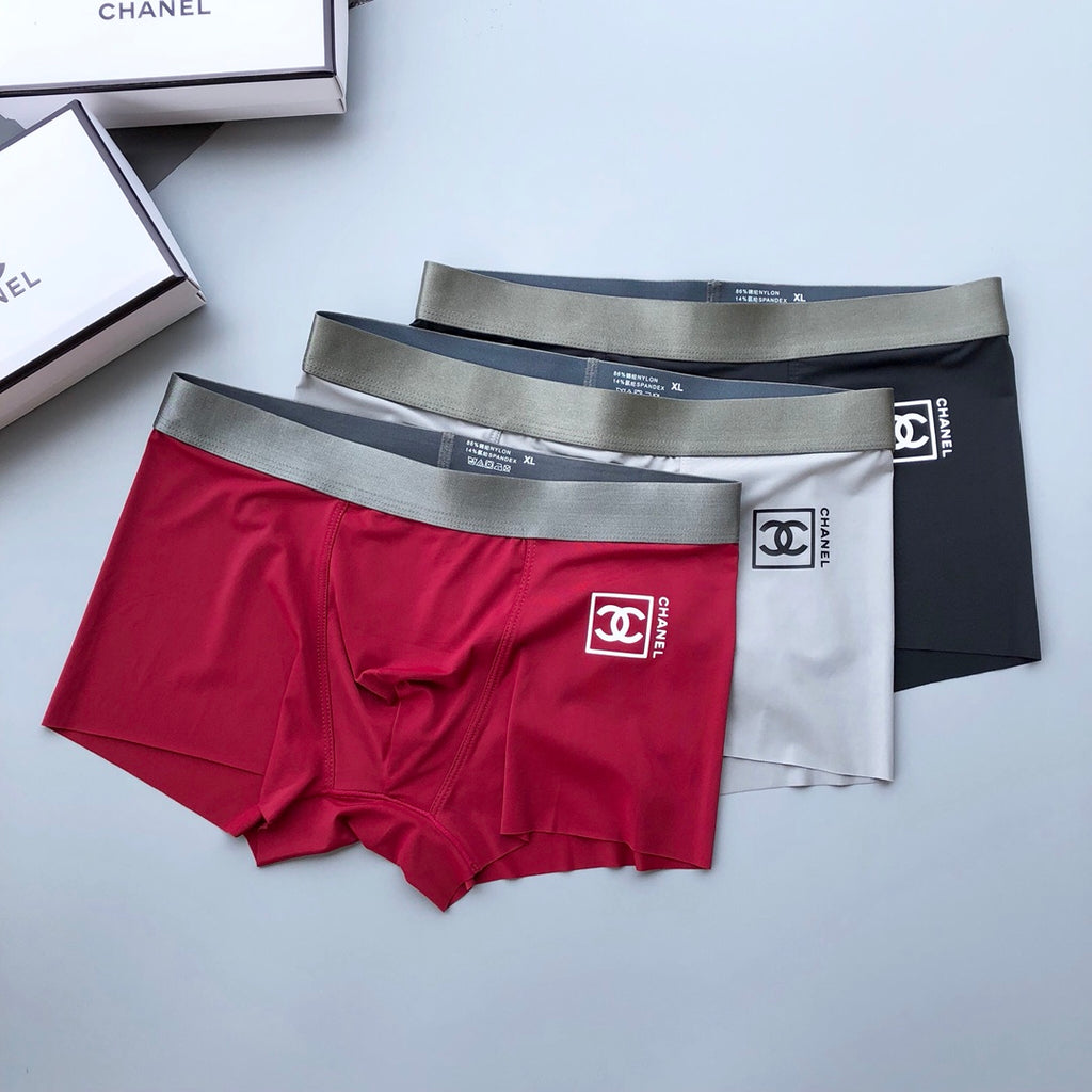 Chanel silver waist color assortment boxer briefs - view 1