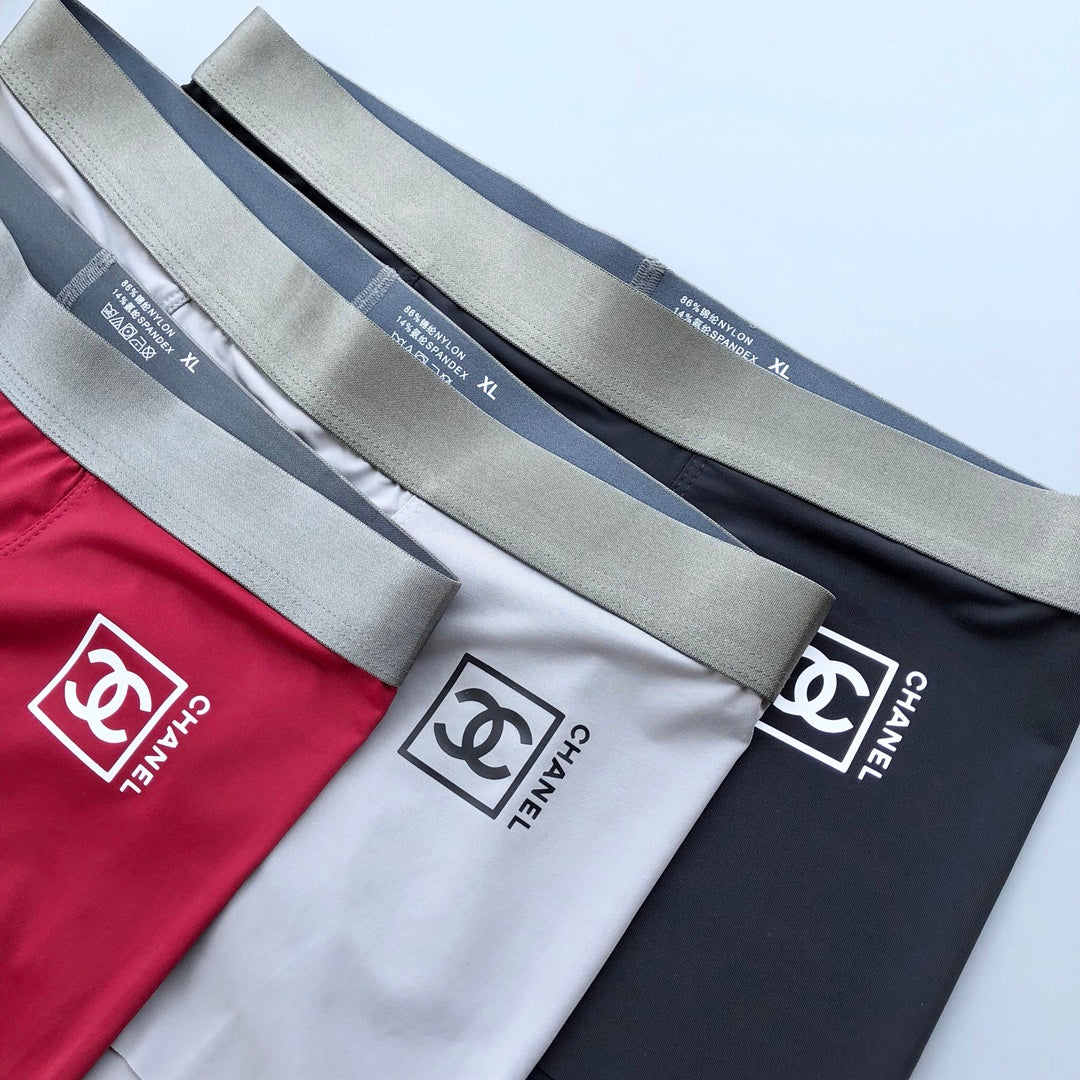 Chanel silver waist color assortment boxer briefs - view 4