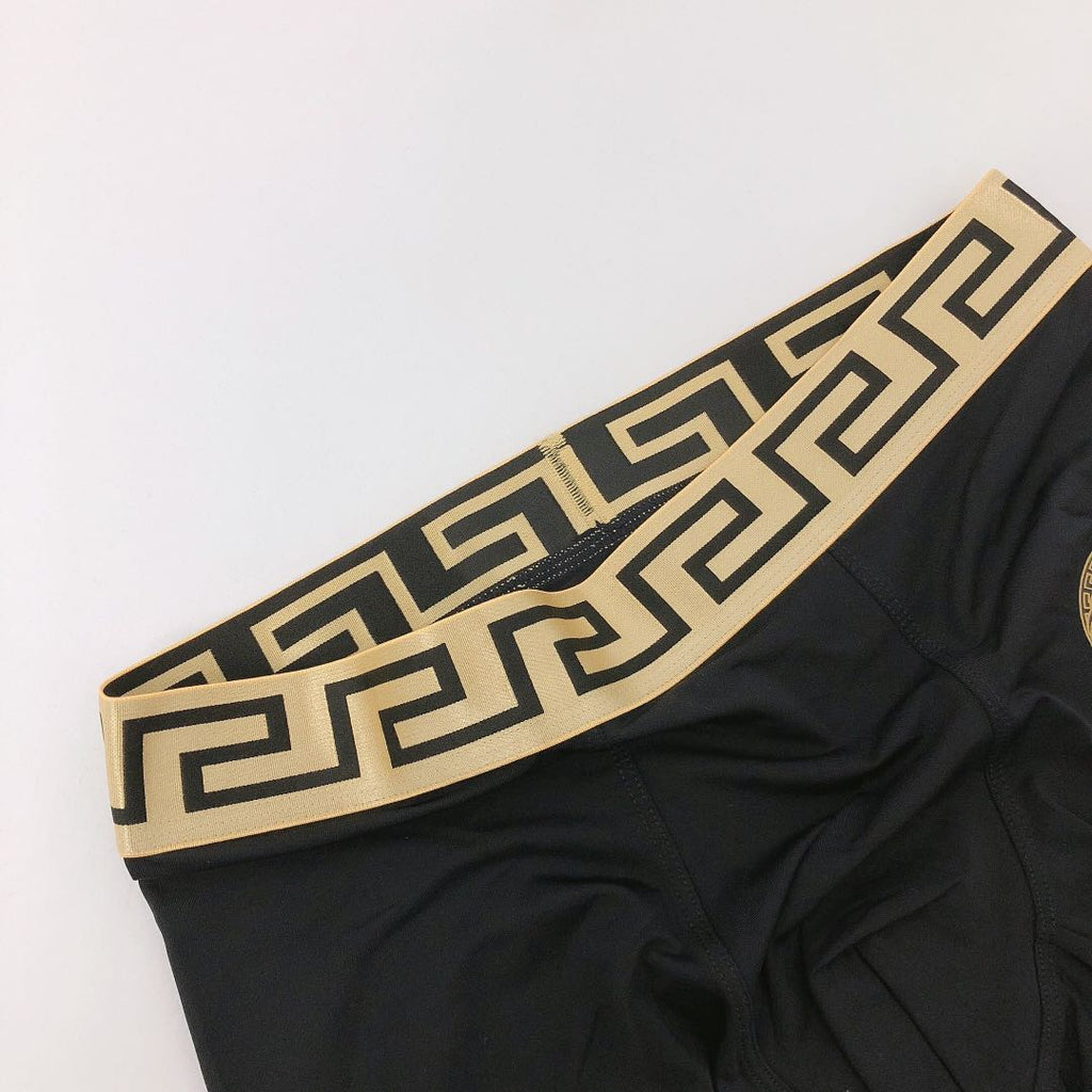 Versace gold circle greek key boxer briefs - view 5