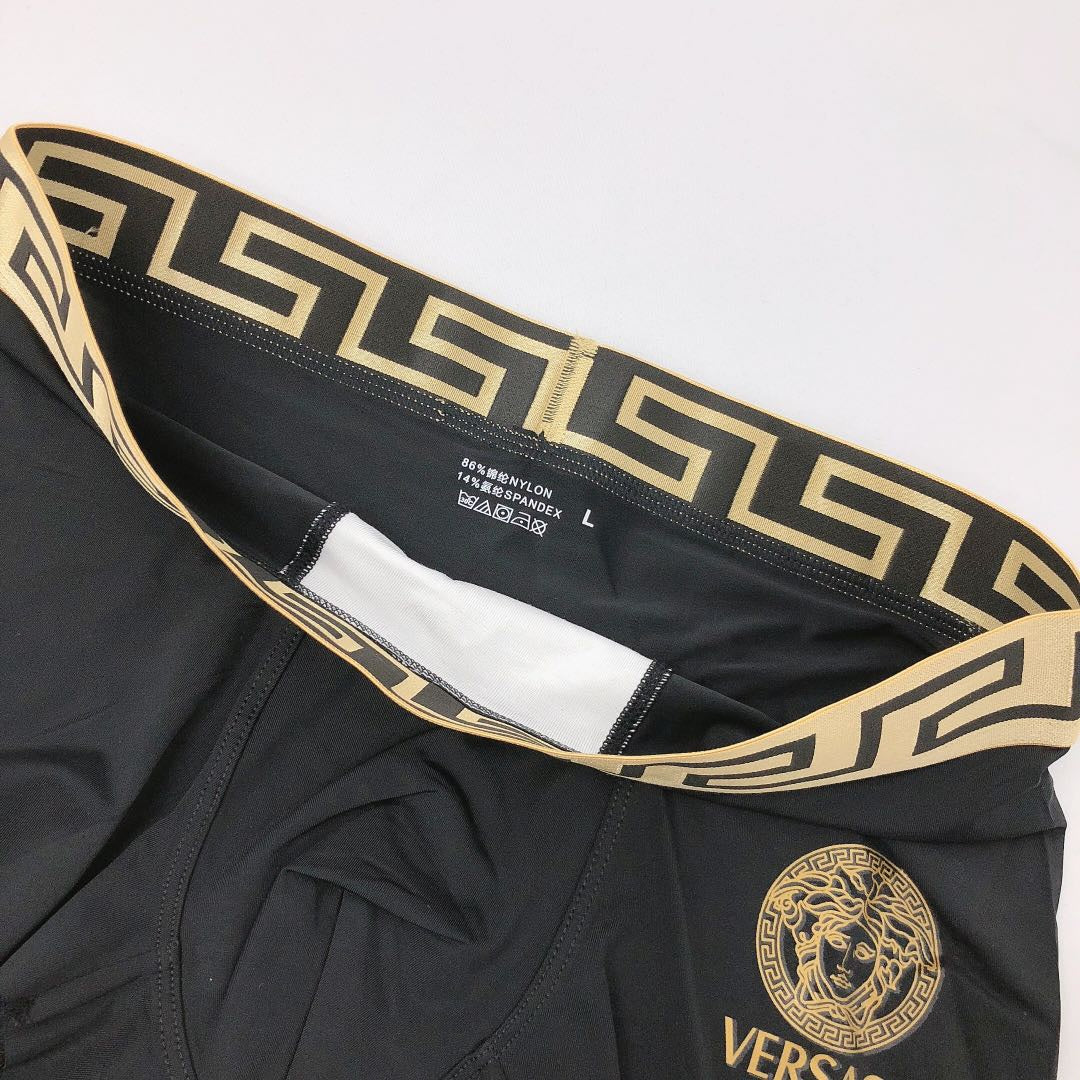 Versace gold circle greek key boxer briefs - view 6