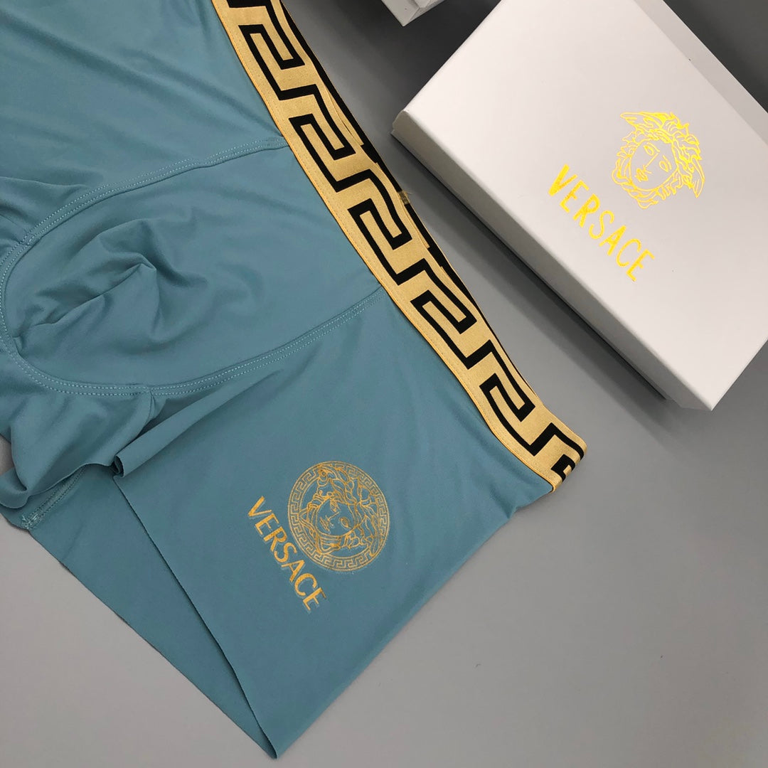 Versace gold waist medusa boxer briefs - view 7