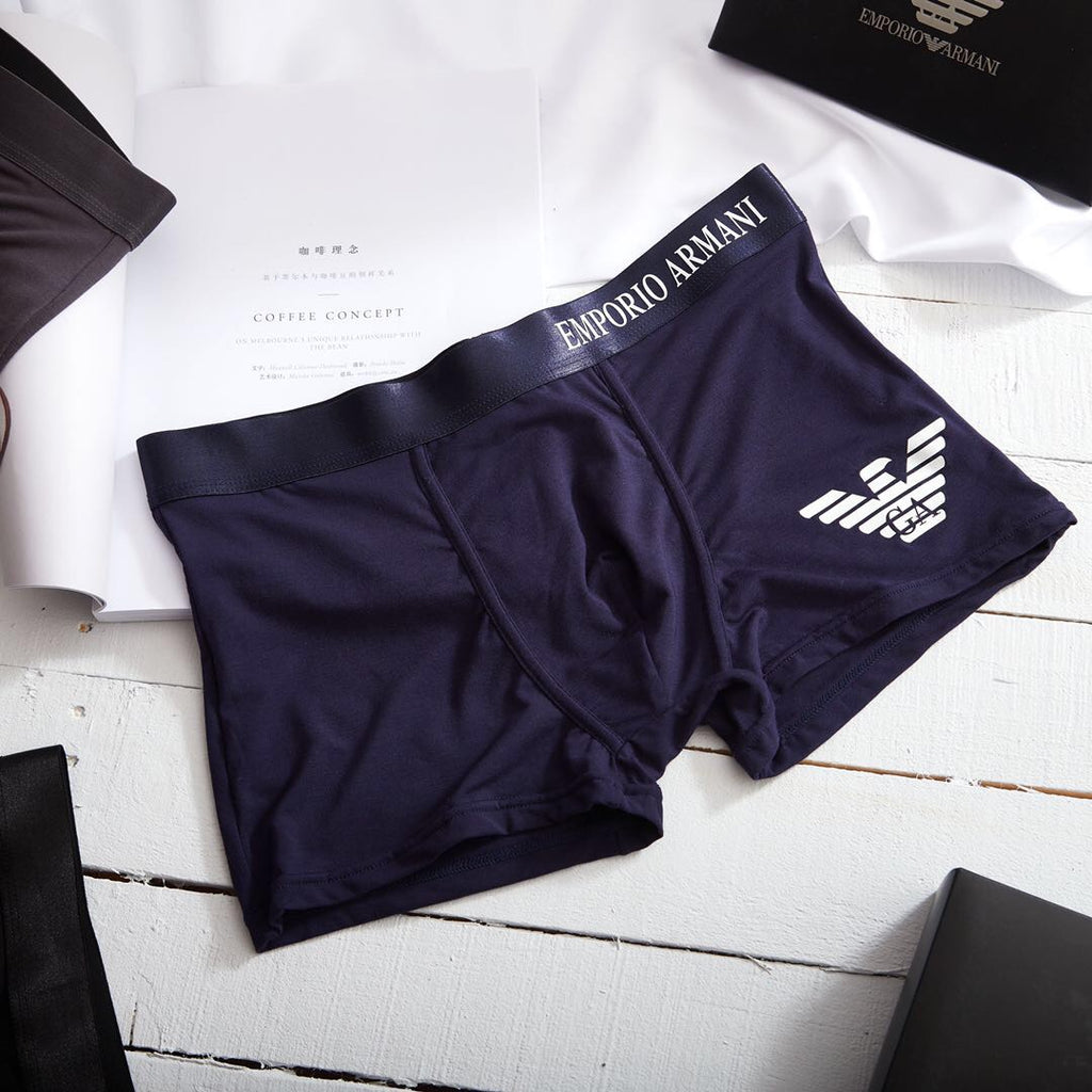 Armani Men's Boxed Wordmark Underwear - Box of 3 Pieces - image 2