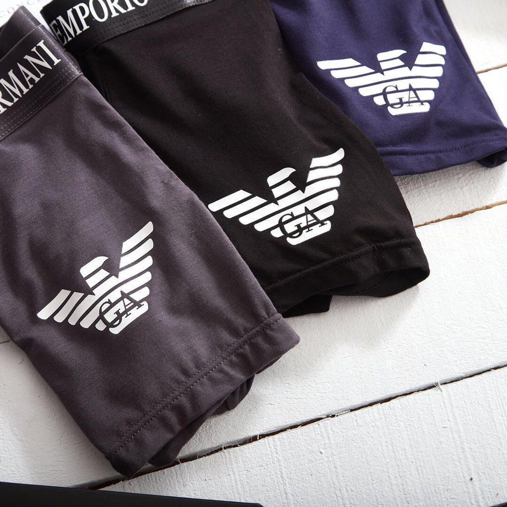 Armani Men's Boxed Wordmark Underwear - Box of 3 Pieces - image 9