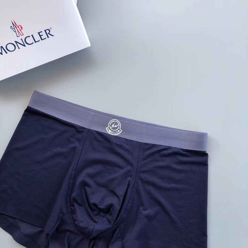 Moncler gray waist small emblem boxer briefs - view 7