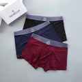 Moncler gray waist small emblem boxer briefs - view 1