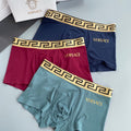 Versace gold lettered side boxer briefs - view 1