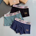 Burberry check waist gold circle b boxer briefs - view 1
