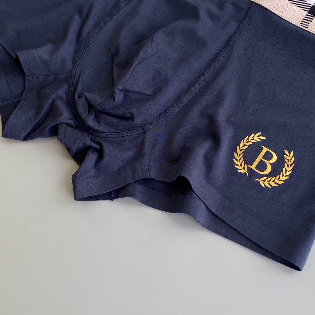 Burberry check waist gold circle b boxer briefs - view 6