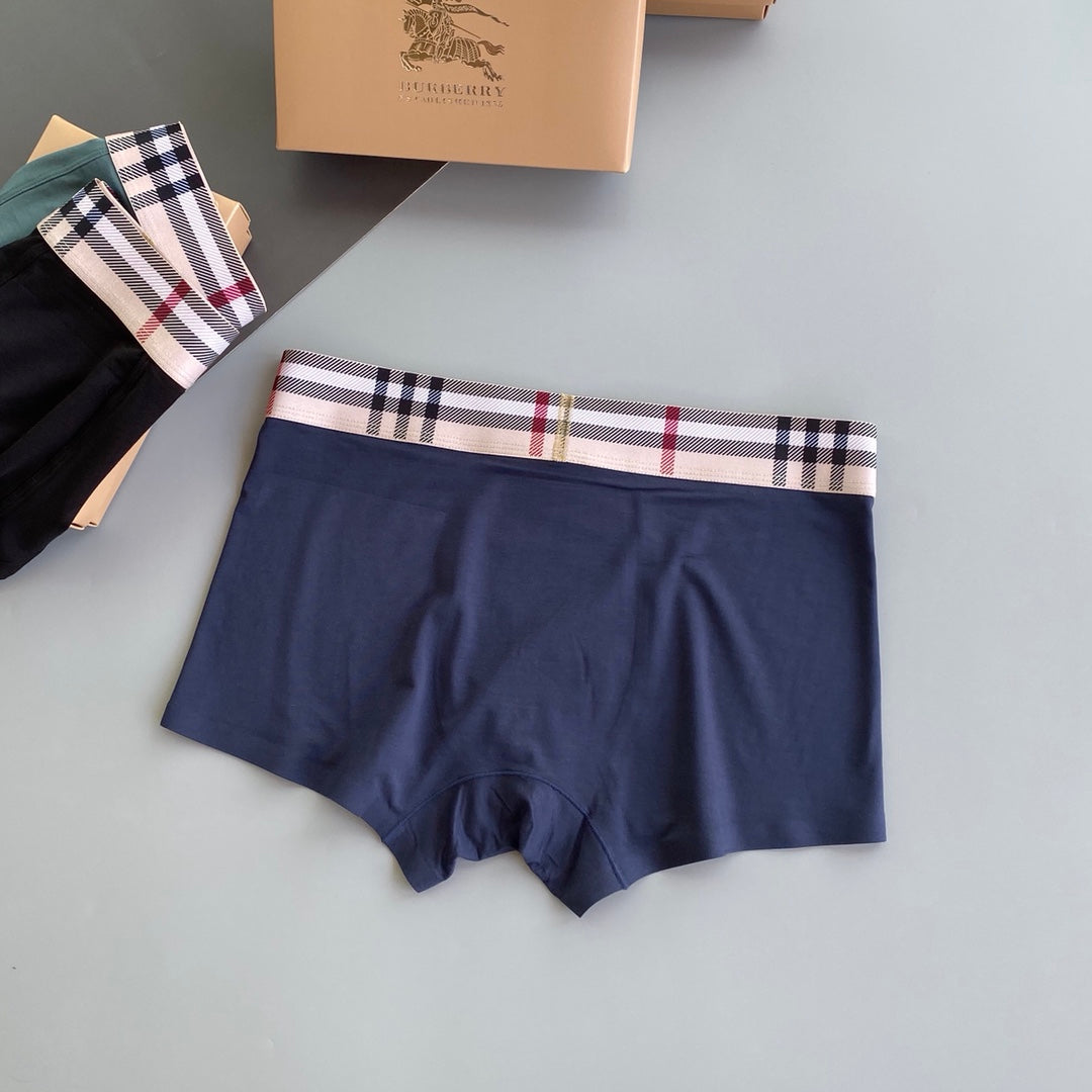 Burberry check waist gold circle b boxer briefs - view 8