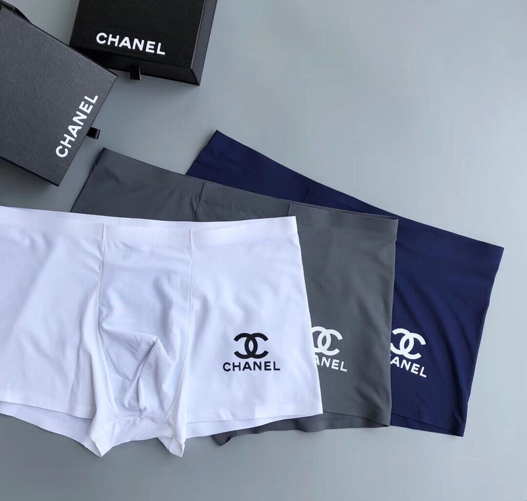 Chanel bright small side lettering boxer briefs - view 4