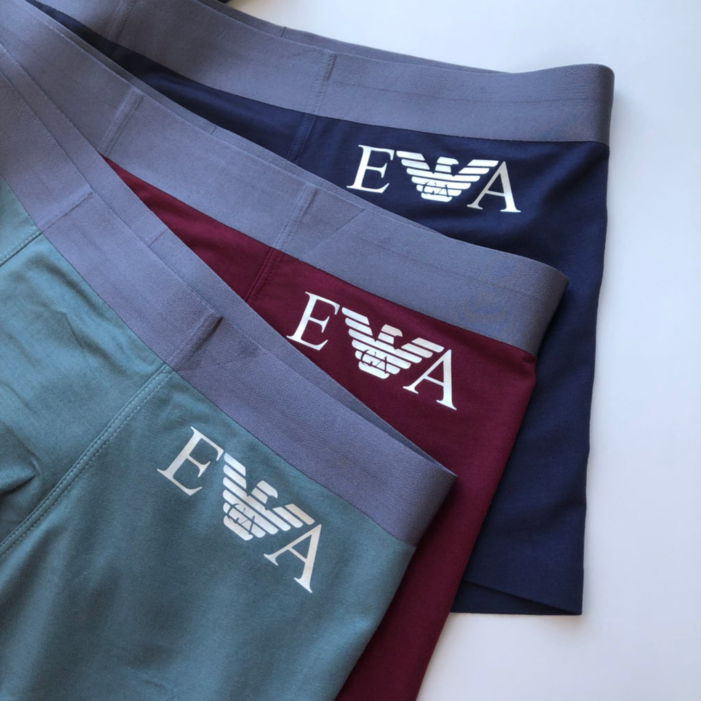 Armani Men's EA Logo Boxer Briefs - Box of Three Pieces - image 2
