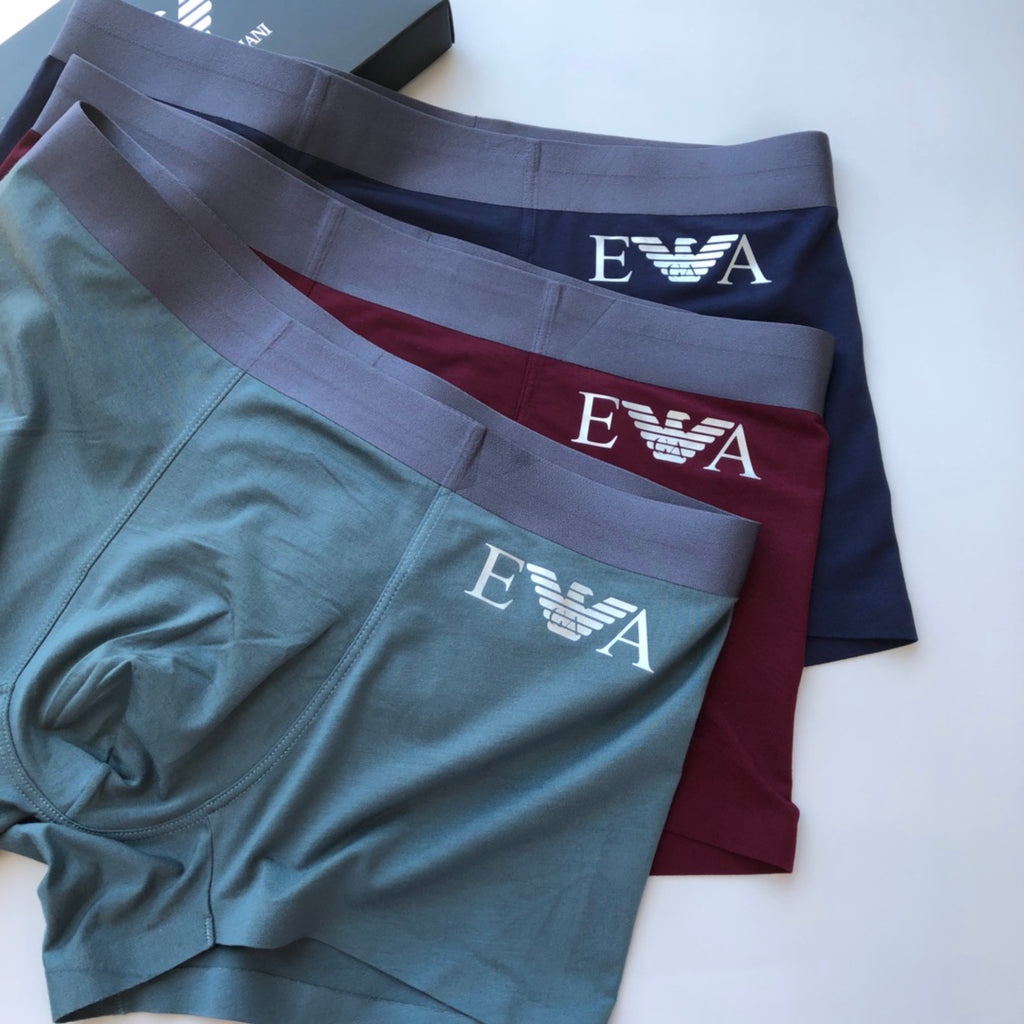 Armani Men's EA Logo Boxer Briefs - Box of Three Pieces - image 3