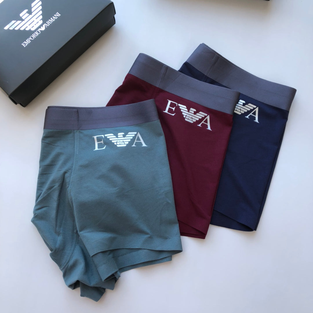 Armani Men's EA Logo Boxer Briefs - Box of Three Pieces - image 4