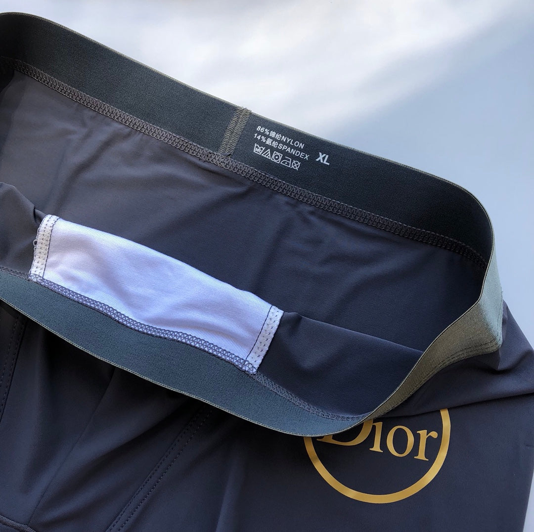 Dior gold circle wordmark boxer briefs - view 8