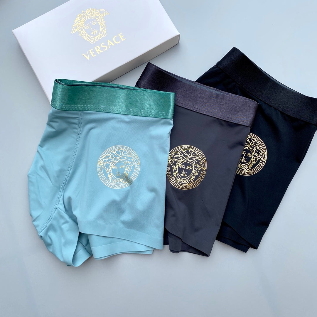 Versace gold side head boxer briefs - view 3