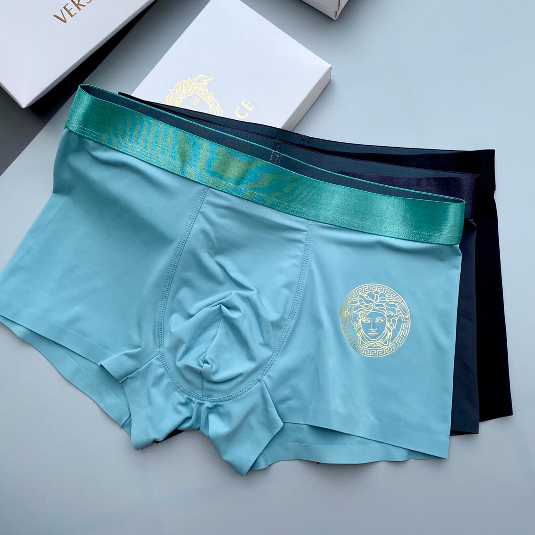 Versace gold side head boxer briefs - view 4