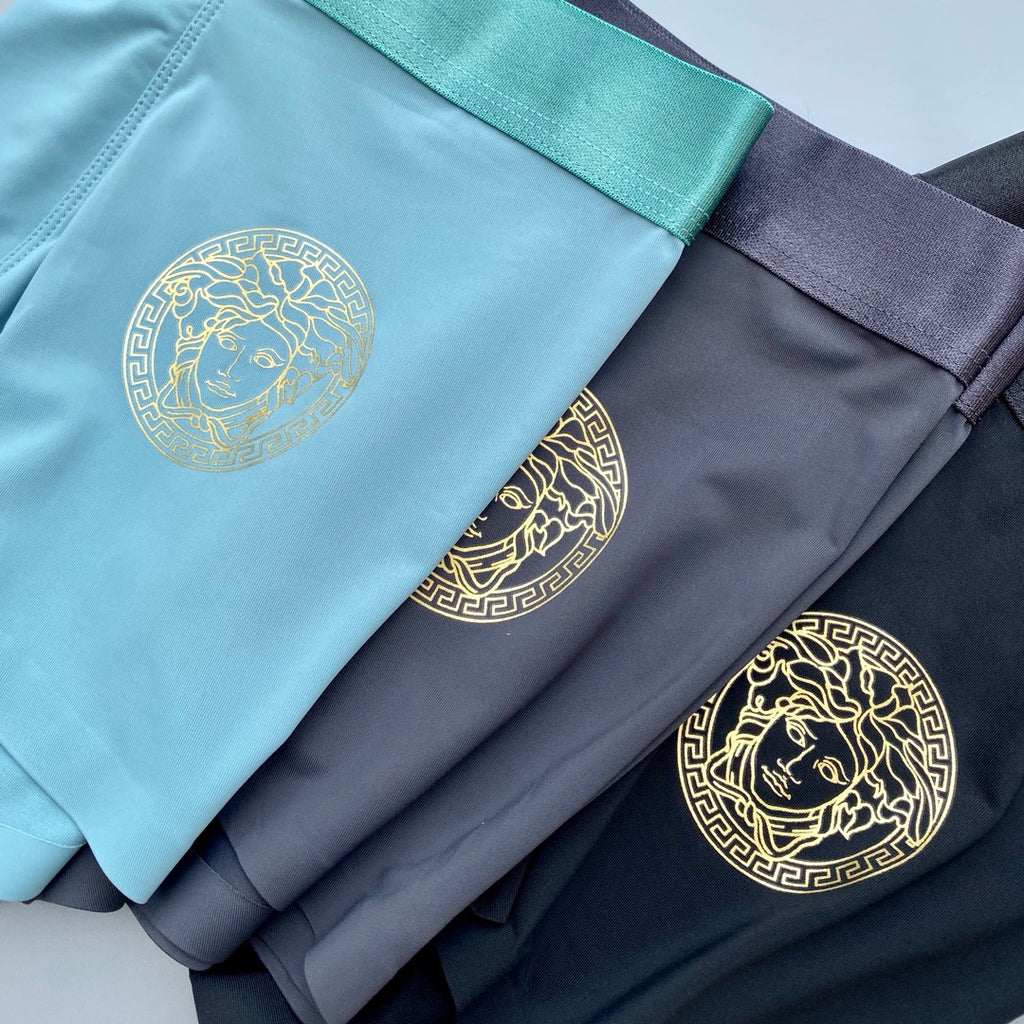 Versace gold side head boxer briefs - view 2