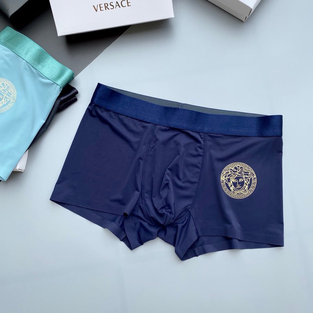 Versace gold medusa circle boxer briefs - view 6