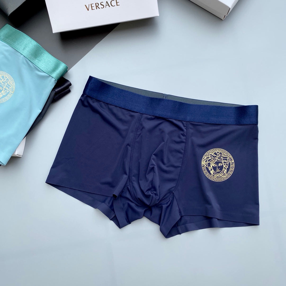 Versace gold medusa circle boxer briefs - view 6