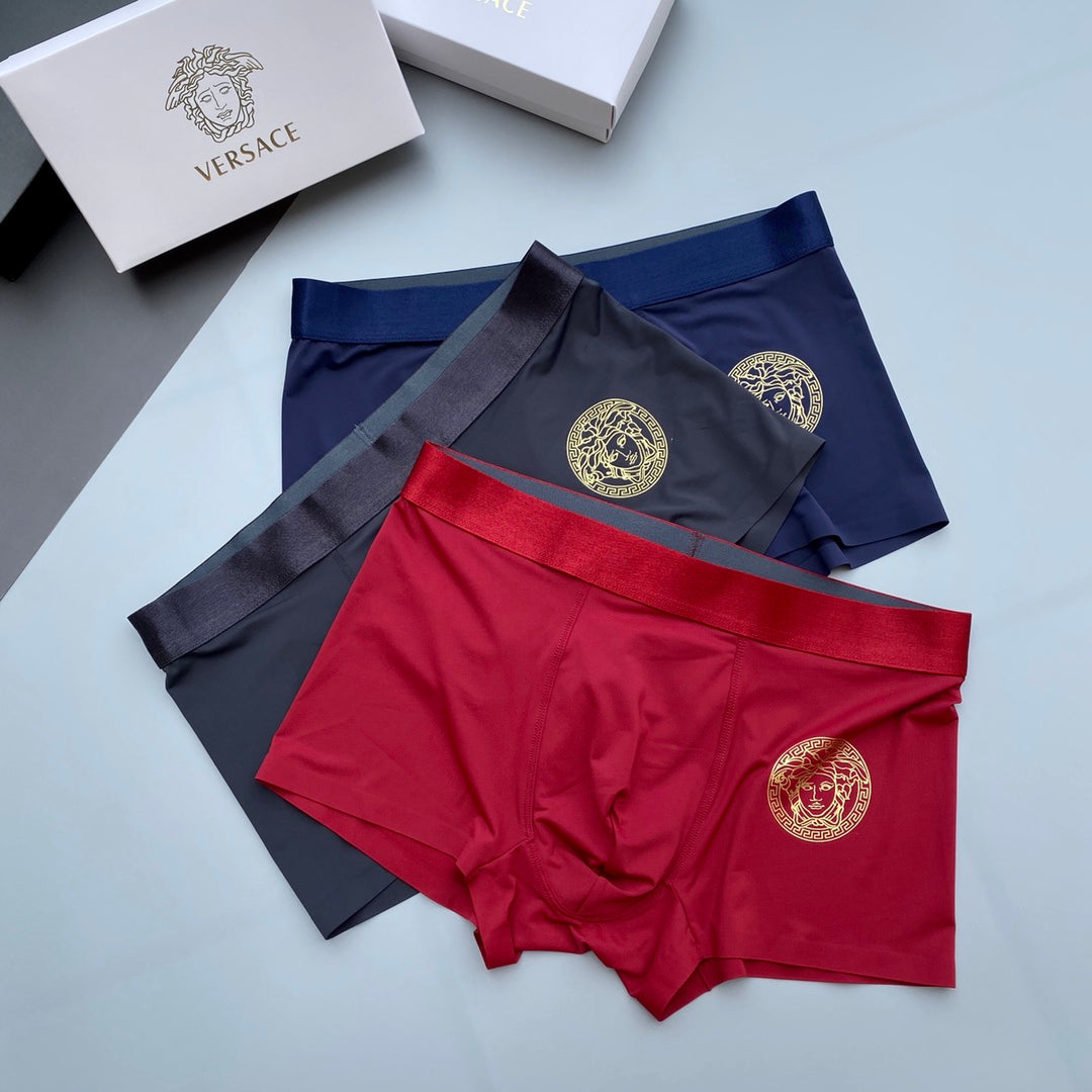 Versace gold medusa circle boxer briefs - view 5