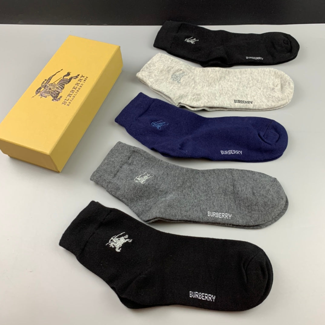 Burberry boxed knight neutrals socks - view 6