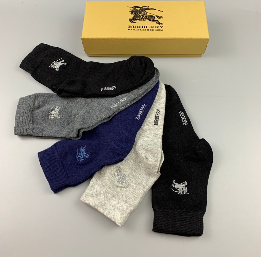 Burberry boxed knight neutrals socks - view 4