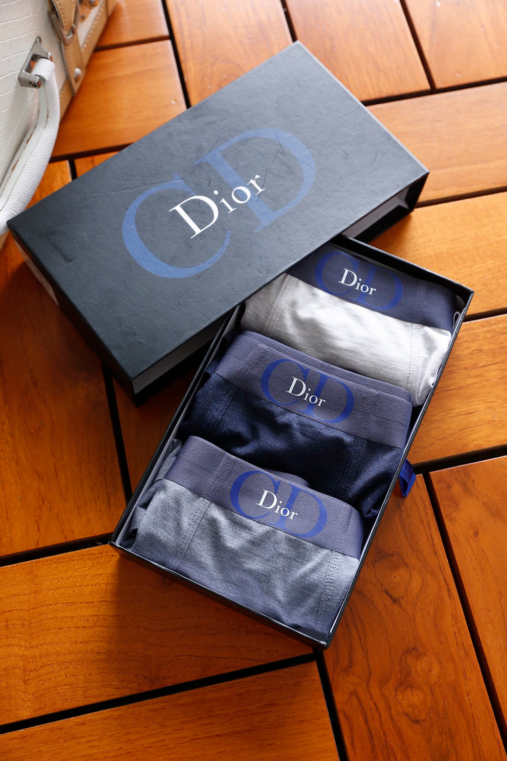 Dior minimal contrast waist boxer briefs - view 2