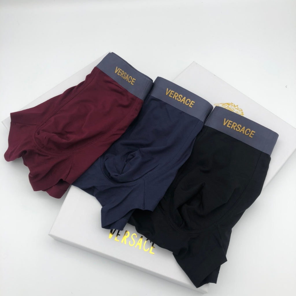 Versace small gold medallion boxer briefs - view 5