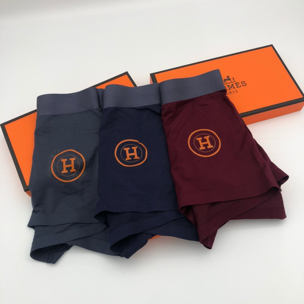 Hermes outlined h burgundy mix trunks, image 6