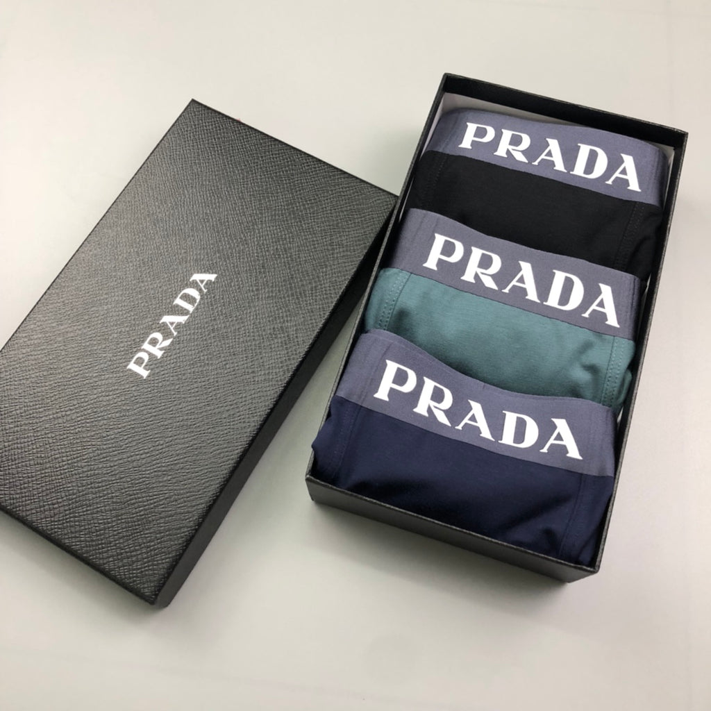 Prada black shield emblem boxer briefs - view 9