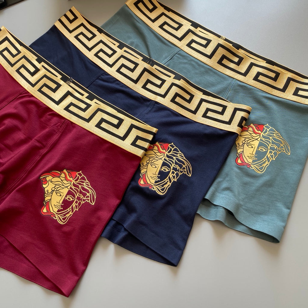 Versace multicolor medusa head boxer briefs - view 4