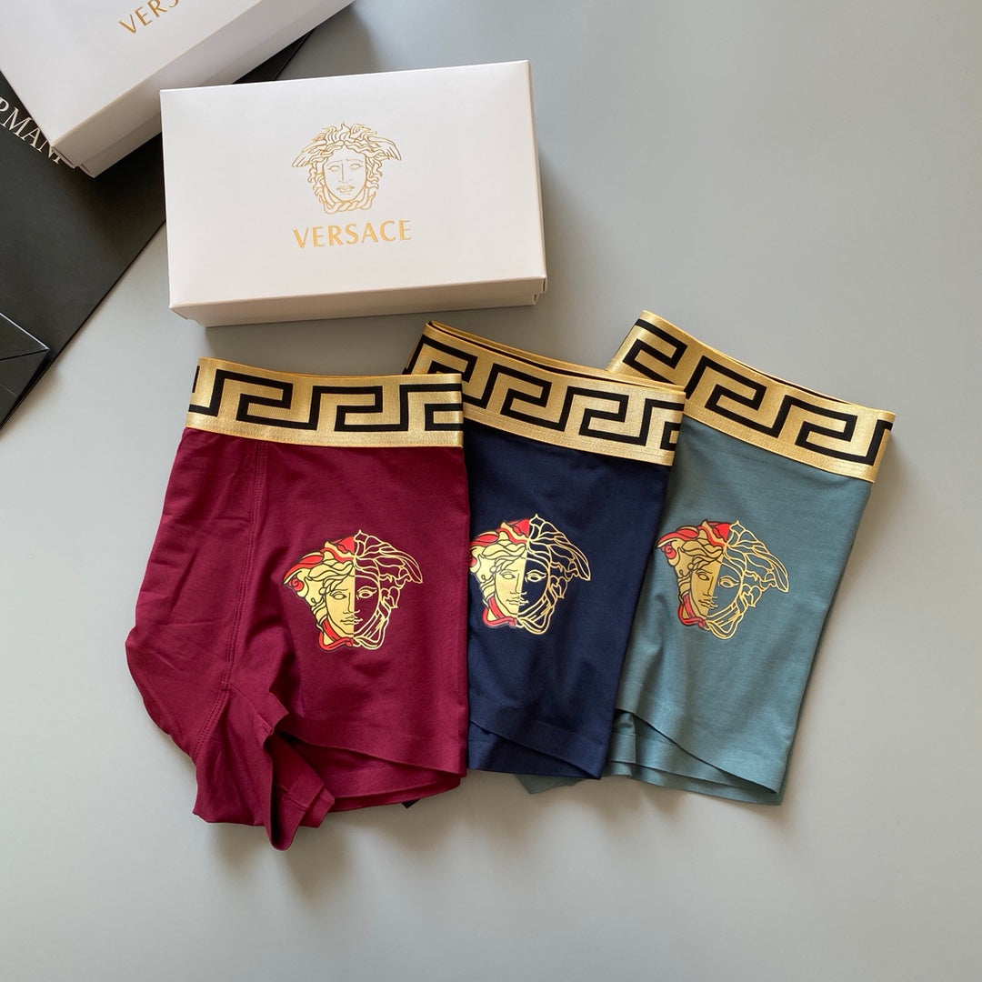 Versace multicolor medusa head boxer briefs - view 1