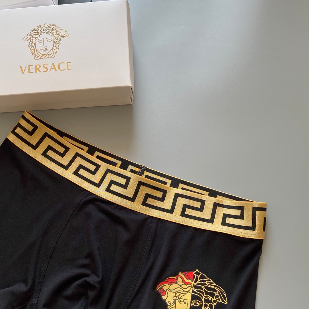 Versace small colored medusa boxer briefs - view 8