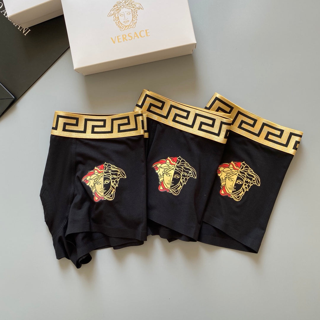 Versace small colored medusa boxer briefs - view 2