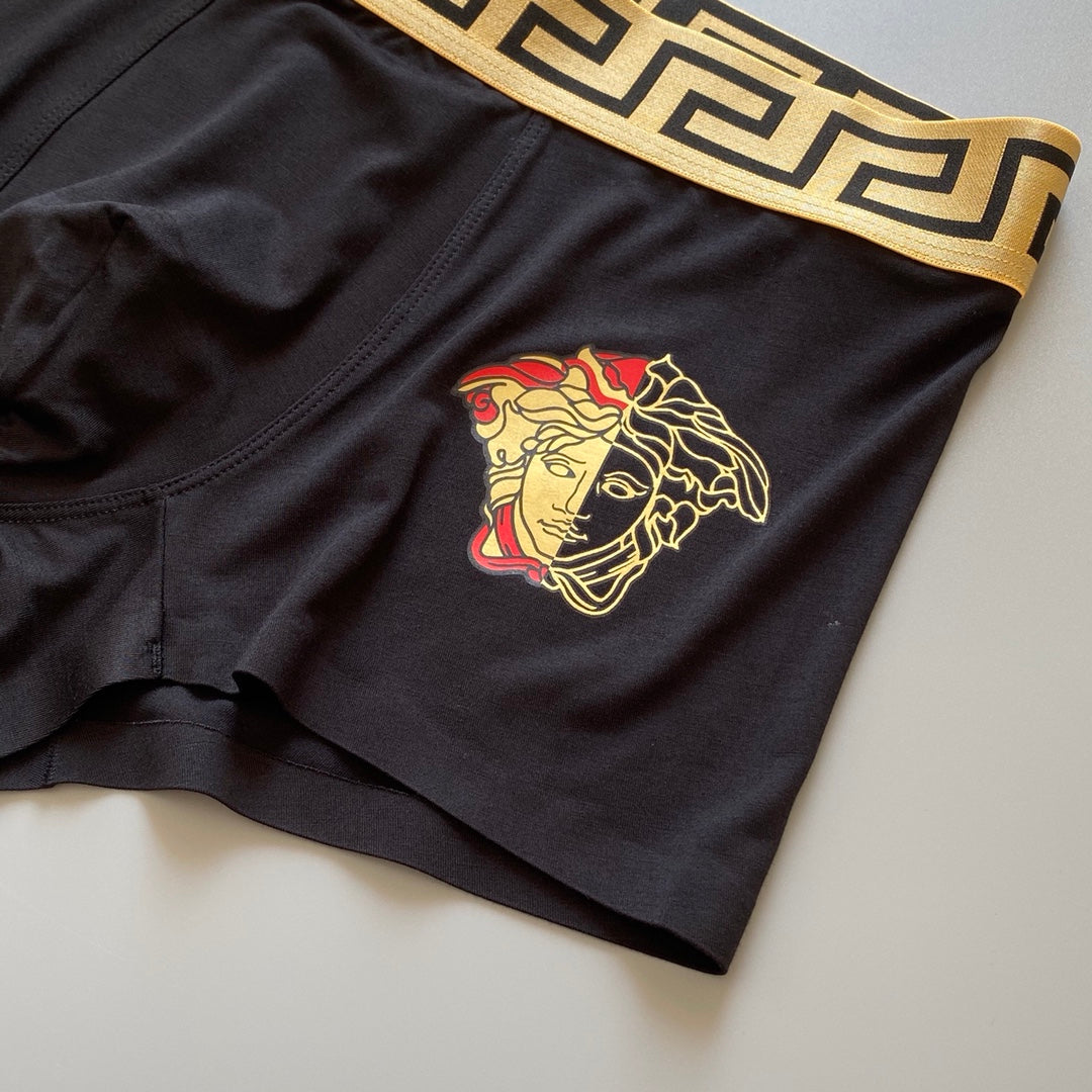 Versace small colored medusa boxer briefs - view 9