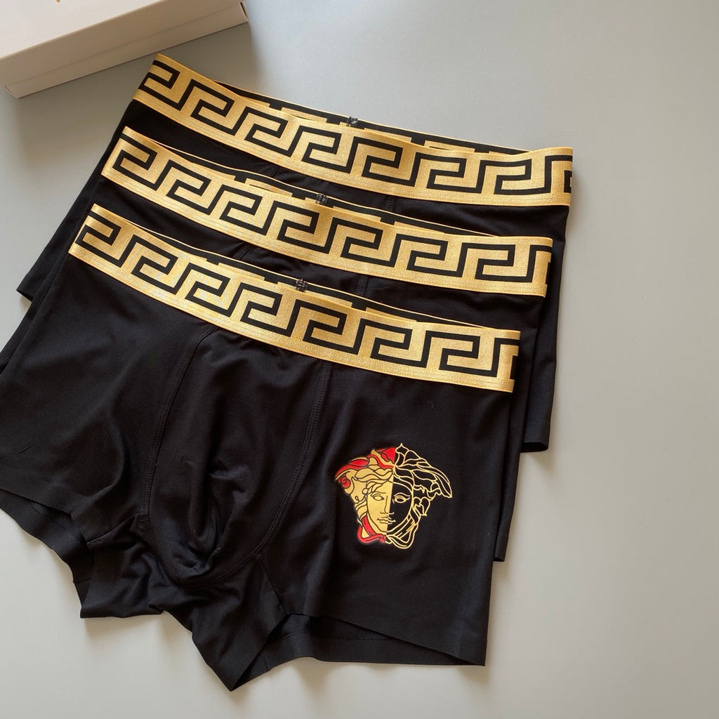 Versace small colored medusa boxer briefs - view 5
