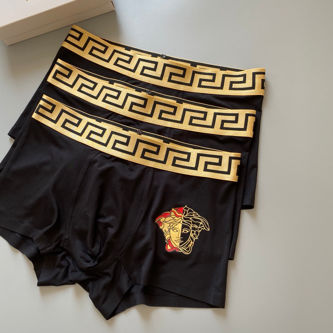 Versace small colored medusa boxer briefs - view 5