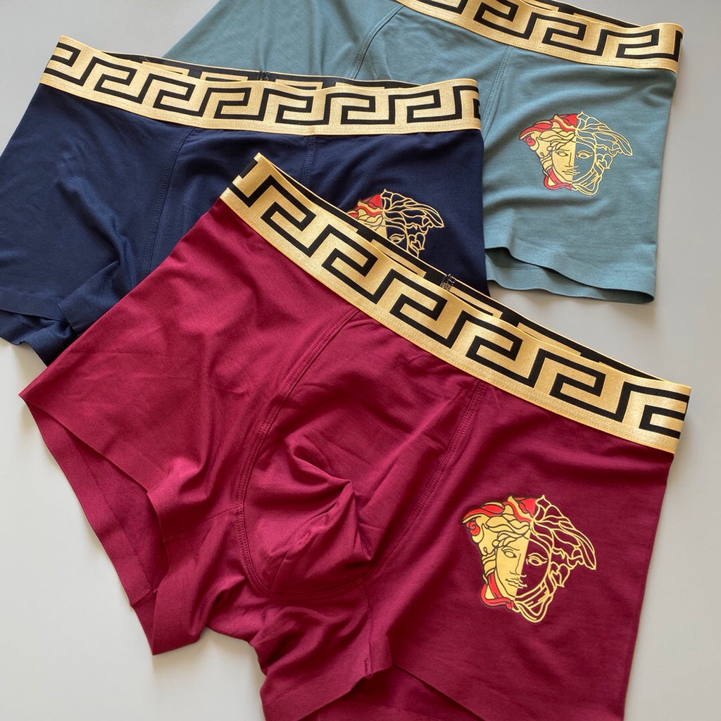 Versace multicolor medusa head boxer briefs - view 12
