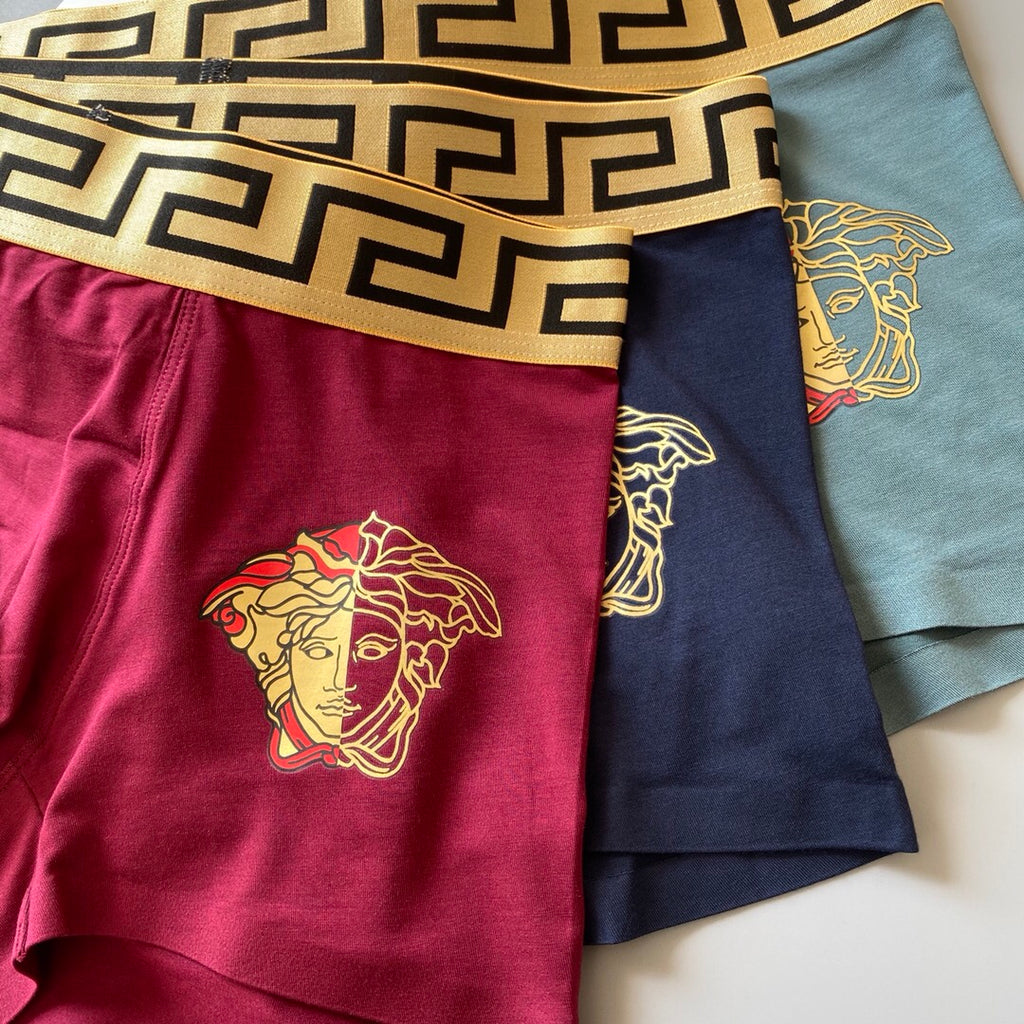Versace multicolor medusa head boxer briefs - view 15