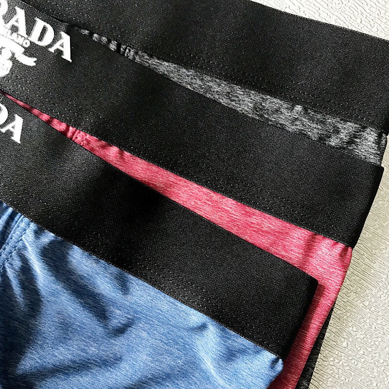 Prada black waist white wordmark boxer briefs - view 7