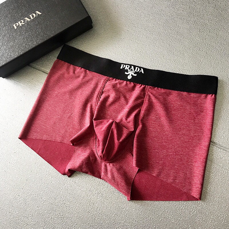 Prada black waist white wordmark boxer briefs - view 4