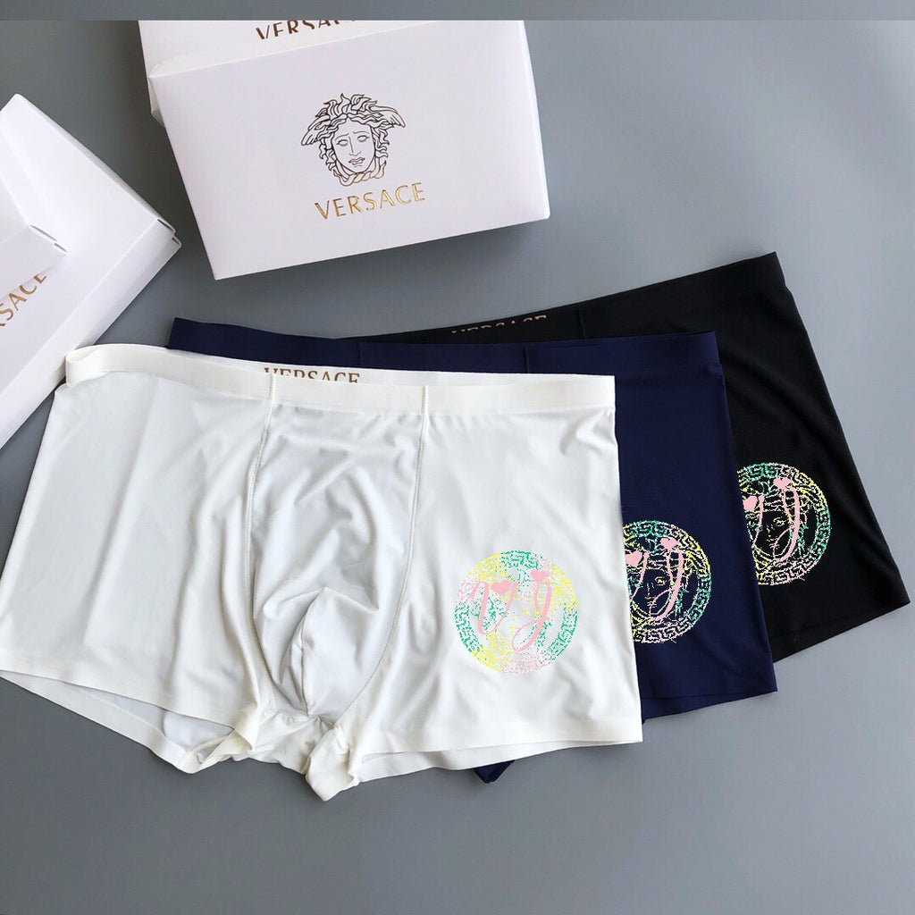 Versace pastel medusa circle boxer briefs - view 1