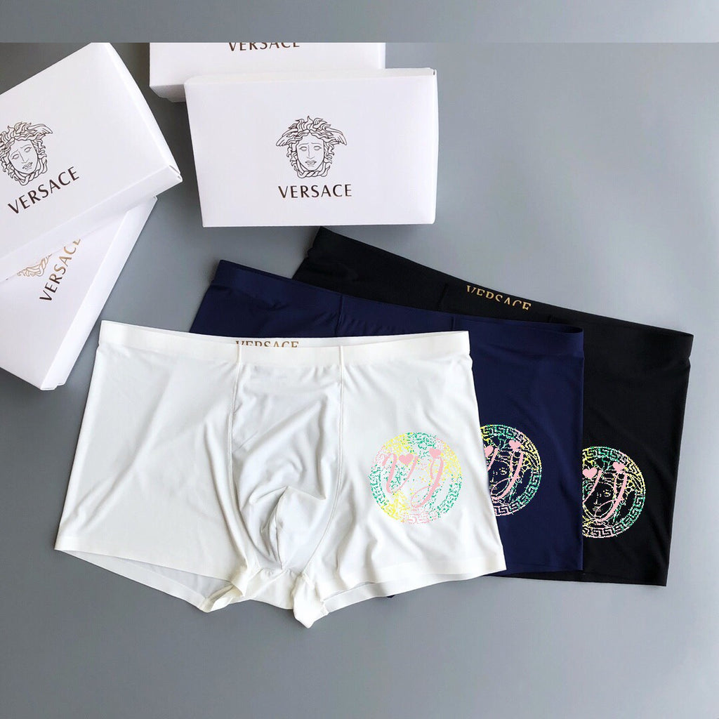 Versace pastel medusa circle boxer briefs - view 6