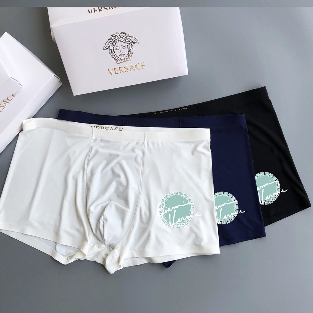 Versace mint medusa circle boxer briefs - view 2