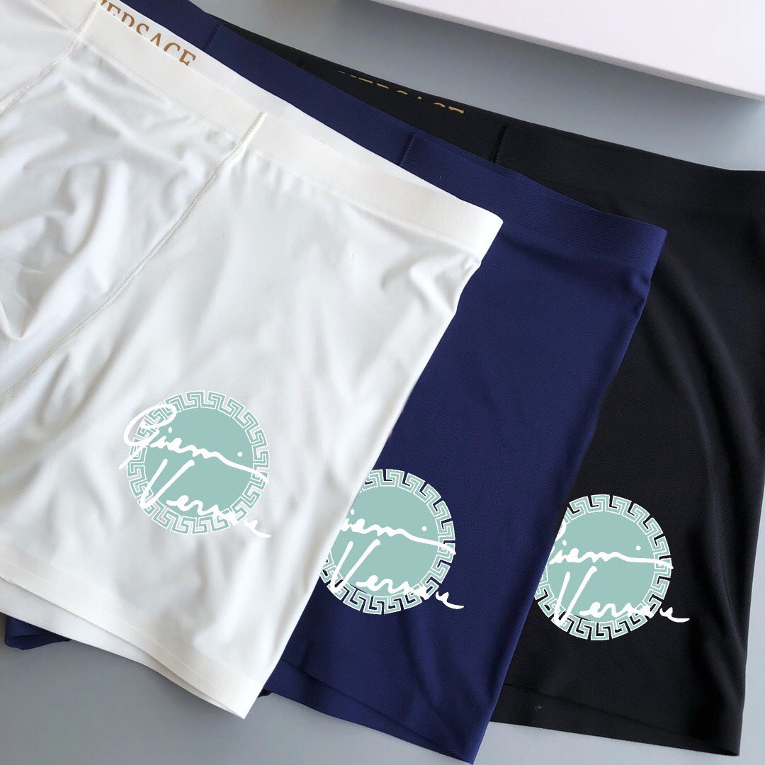 Versace mint medusa circle boxer briefs - view 4
