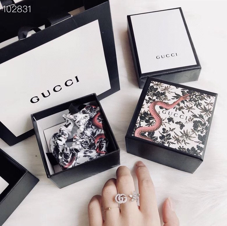 Gucci Interlocking G Flower Open Ring - album image 3