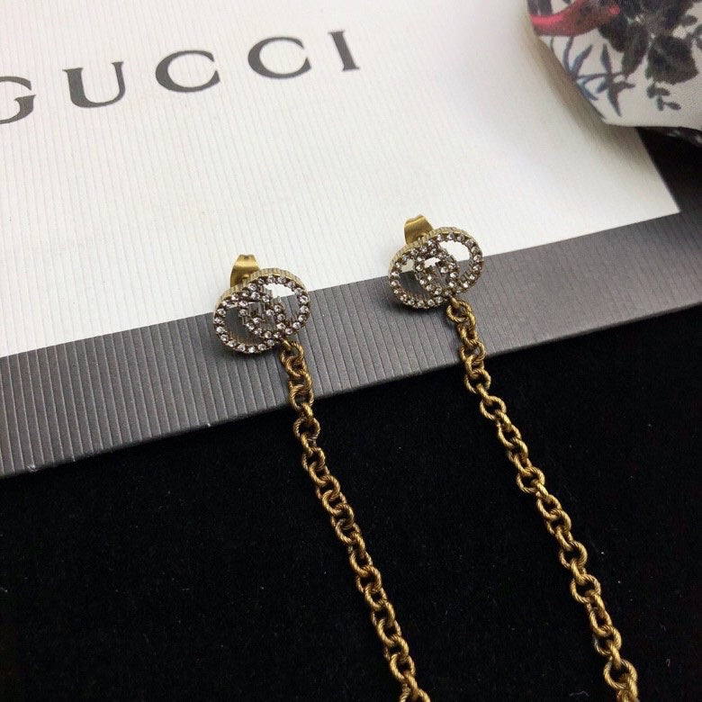 Gucci Gold-Tone Pearl Drop Earrings - album image 3