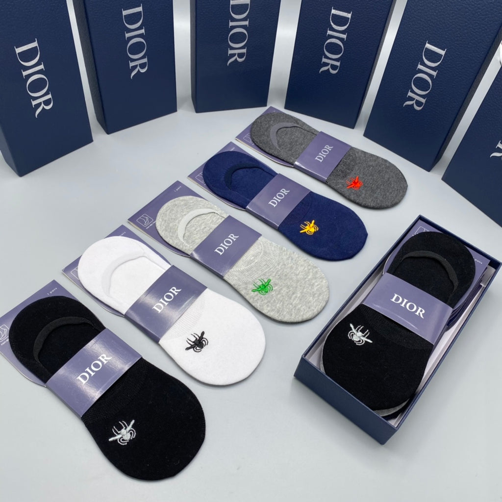 Dior small bee assortment ankle socks - view 1